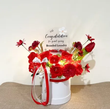 Bloom Box Akrilik Ucapan Grand Opening BSD City